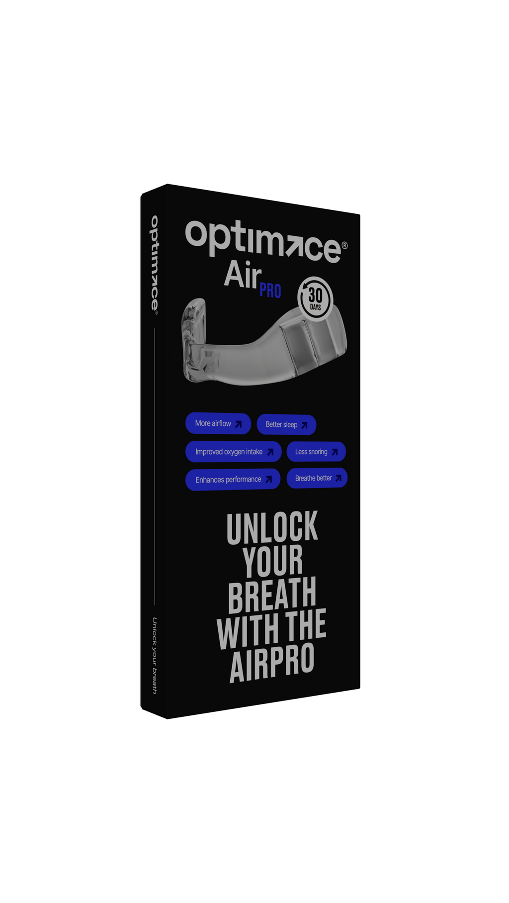 Optimice AirPro Clear verpakking #clear