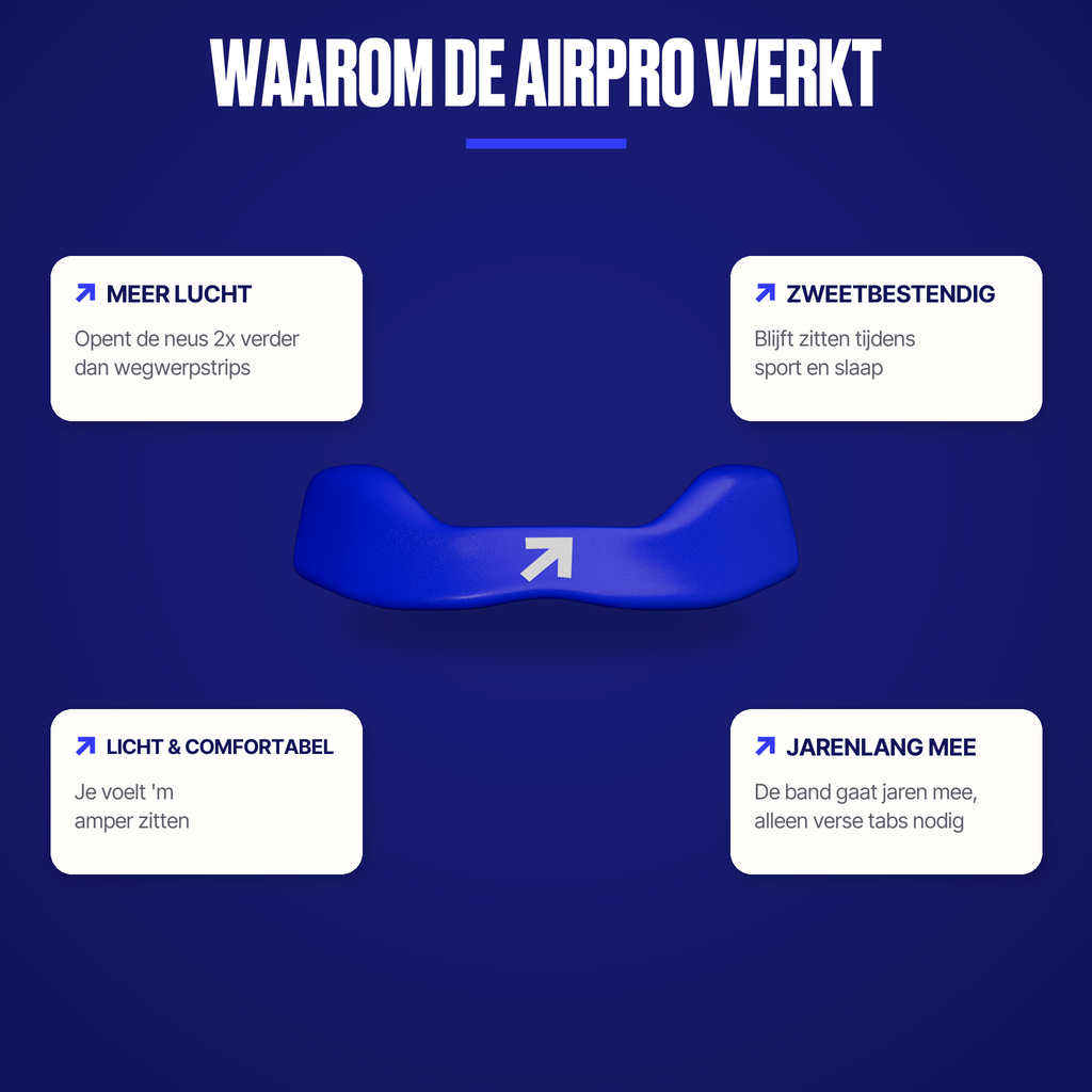 Waarom de AirPro #cobalt